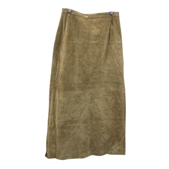 Vintage Brandon Thomas Buttery Soft Brown/Tan Suede Size 6 - Picture 1 of 3